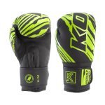 Bokshandschoenen van Knockoutgear Zwart-Groen
