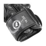 Onderkant bokshandschoenen echt leer van Knockoutgear Zwart dragon