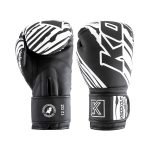 Bokshandschoenen van Knockoutgear Zwart-Wit