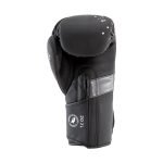 Achterkant bokshandschoen van Knockoutgear Zwart-Wit-Grijs