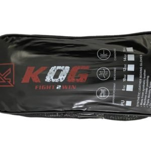 Achterkant Verpakking van Knockoutgear Bokshandschoenen