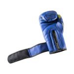 Achterkant open bokshandschoen van Knockoutgear Blauw