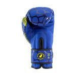 Achterkant bokshandschoen van Knockoutgear Blauw