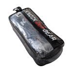 Verpakking van Knockoutgear Bokshandschoenen Zwart-Rood-Wit
